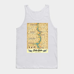 Lake Oahe South Dakota Tank Top